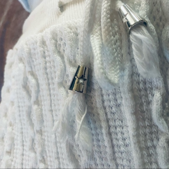 Cream Shorts & Cropped Sweater Knit Set - Picture 5 of 13